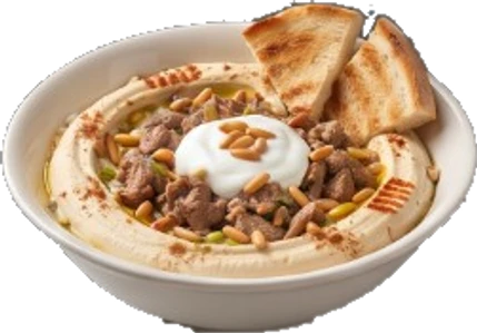 حمص باللحمة